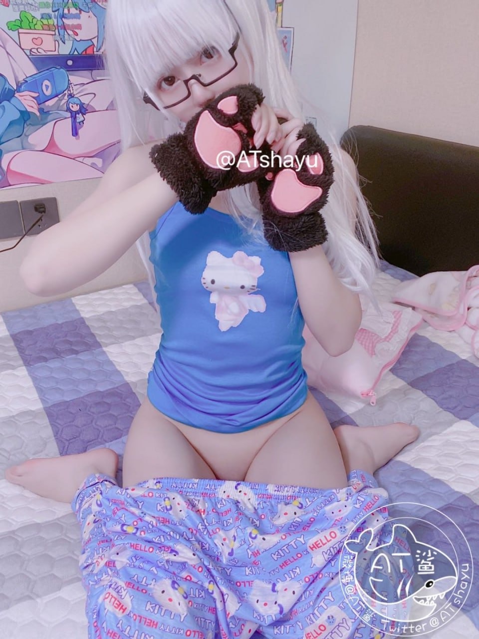 图片[1]-AT鲨 – NO.085 HelloKitty喵[60P]-XikXak